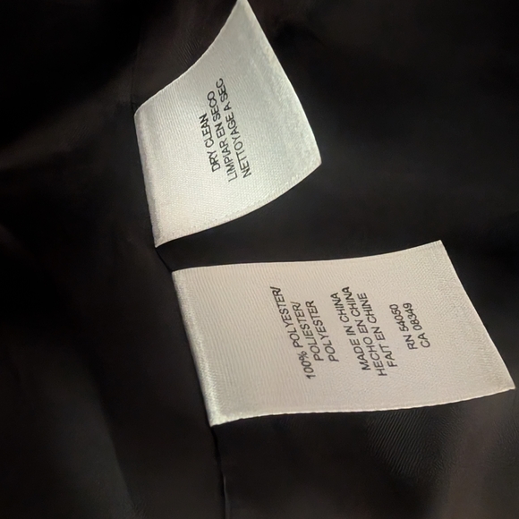 2/$15 RACHEL Rachel Roy Two-Tone Blazer in Black and Purple - Picture 7 of 7